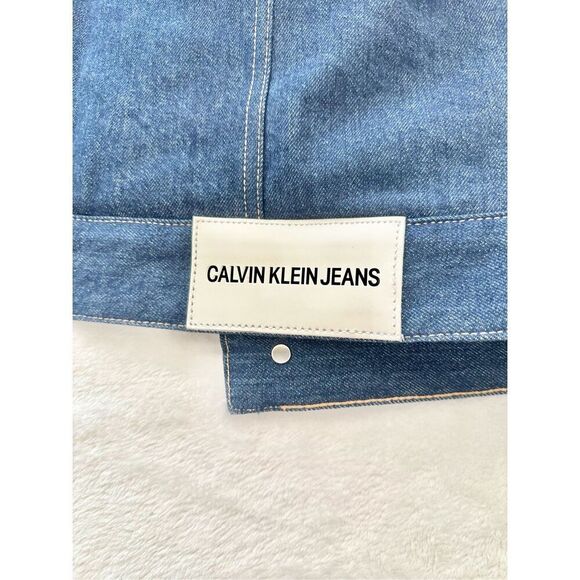 Calvin Klein Jeans Men's Blue and Navy Jacket size M - Picture 15 of 15